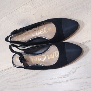 Sam Edelman Sadira Cap Toe sling back Low Pump